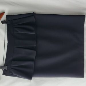 Moschino Pencil Peplum Skirt